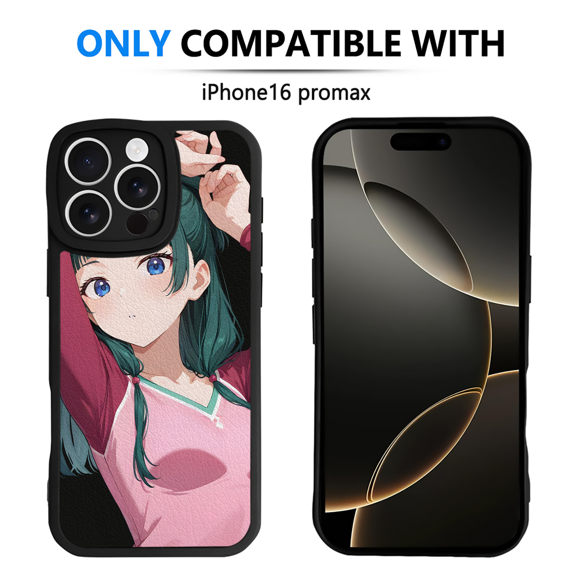 （画像用） 薬屋のひとりごと The Apothecary Diaries 【iPhone 16シリーズ対応】シリコンスマホケース（レザー調） 材質：シリコン